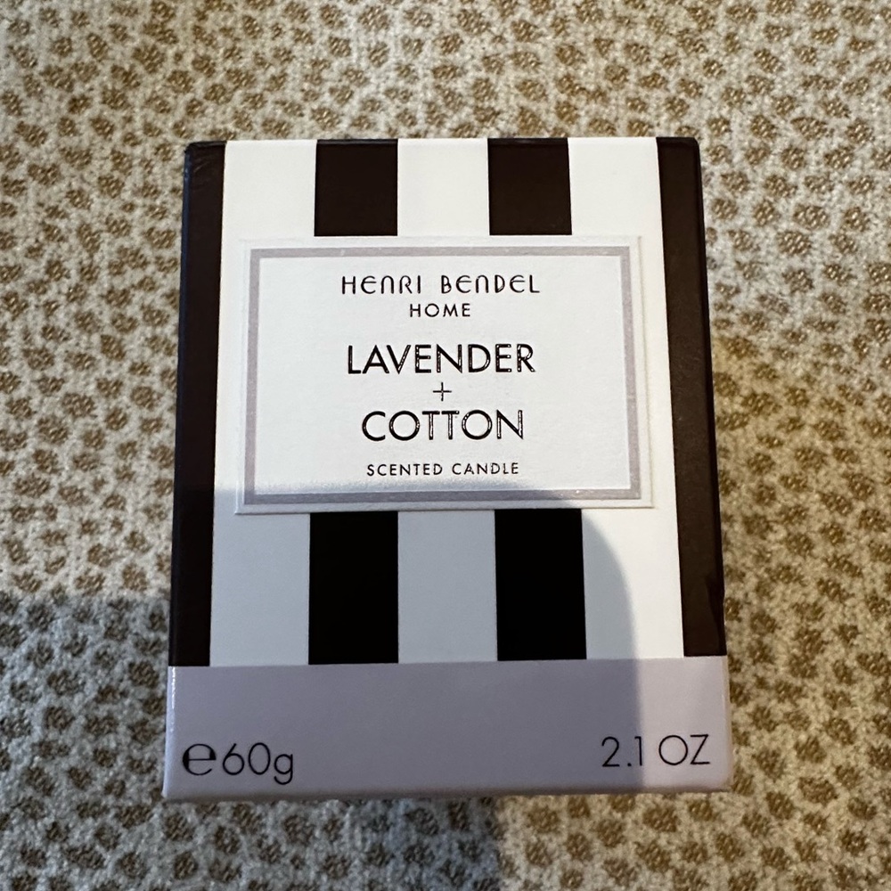 Henri Bendel Cream Scented Candle